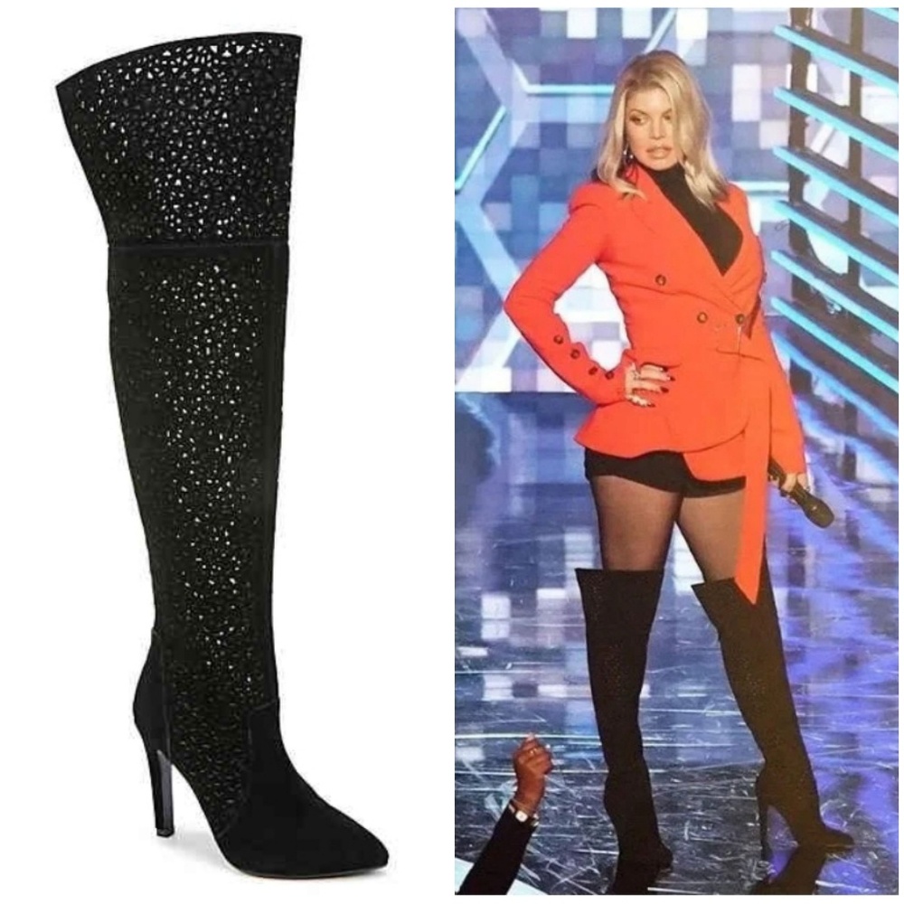 Knock Their Socks Off Sexy OTK Fergie Boots